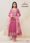 Kalindi by Rangoon Silk Anarkali Kurti With Bottom Dupatta Wholesale Market
